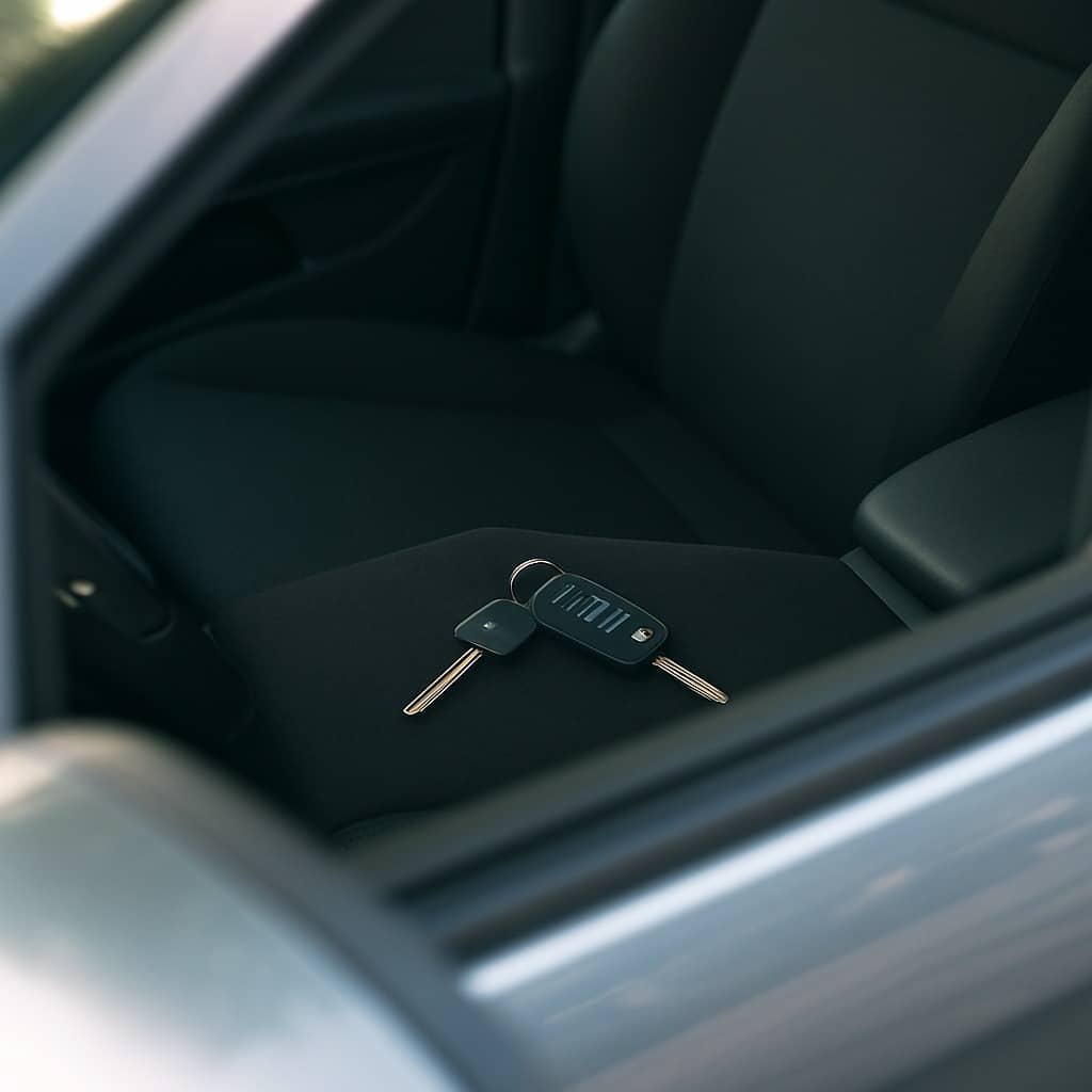 Llaves dentro del coche